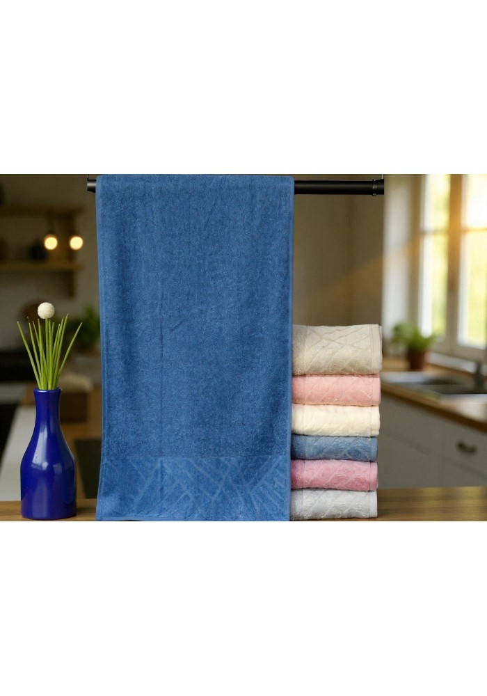 PİRAMİD DESEN KISMİ KADİFE 50X90 %100 PAMUK DÜZİNESİ 2400 GR.